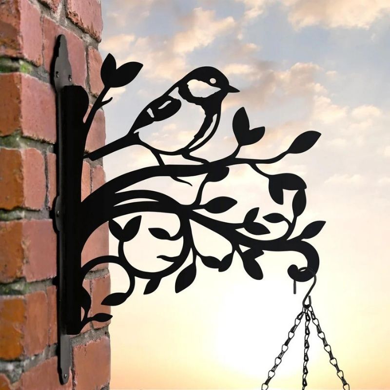 Bird Metal Hanging Bracket Plant Stand PS058