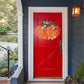 Farmhouse Pumpkin Wreath For Front Door