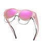 2025 New Polarized UV400 Protection Trendy Round Cat-eye Sunglasses