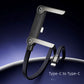 2-in-1 Invisible Holder Charger Cable - 240W Fast Charging Cord with Built-In Phone Stand