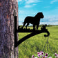 Rottweiler Metal Hanging Bracket Plant Stand PS075