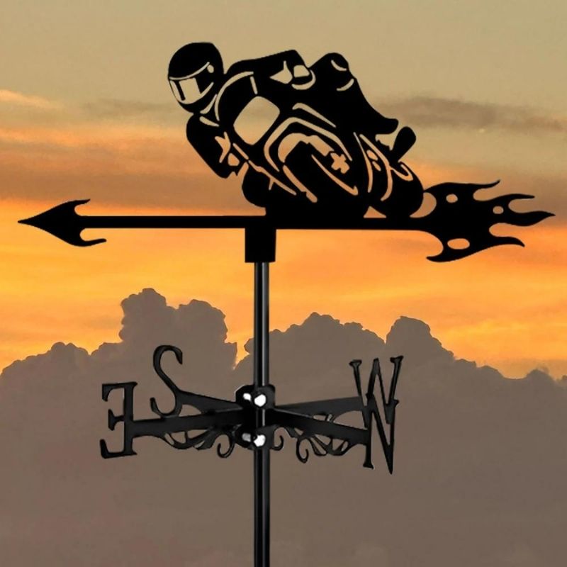 Locomotive Stainless Steel Weathervane MW031