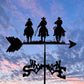 The Three Musketeers Stainless Steel Weathervane MW107