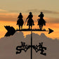 The Three Musketeers Stainless Steel Weathervane MW107