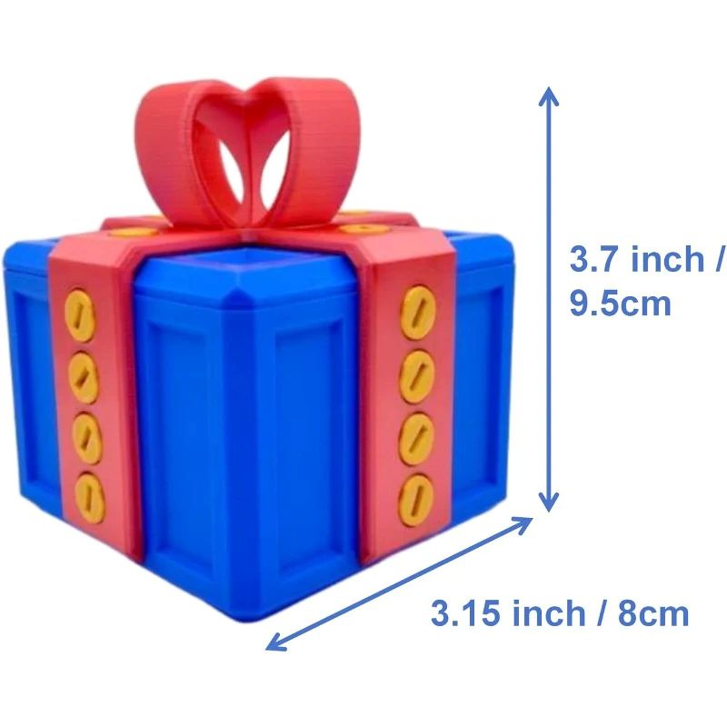 Surprise Gift Box Funny Middle Finger Switch Prank Toy