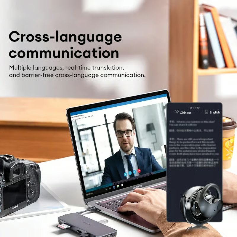 AI Translation Wireless OWS Bluetooth5.4 Earphones