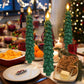 Christmas Tree LED Taper Candles Flickering with Remote Timer