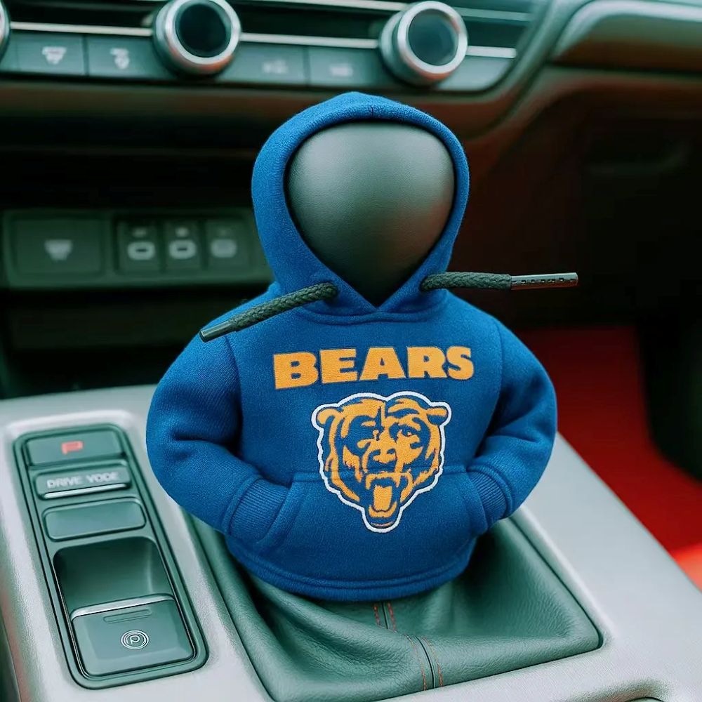 Rugby-Style Car Gear Shift Hoodie
