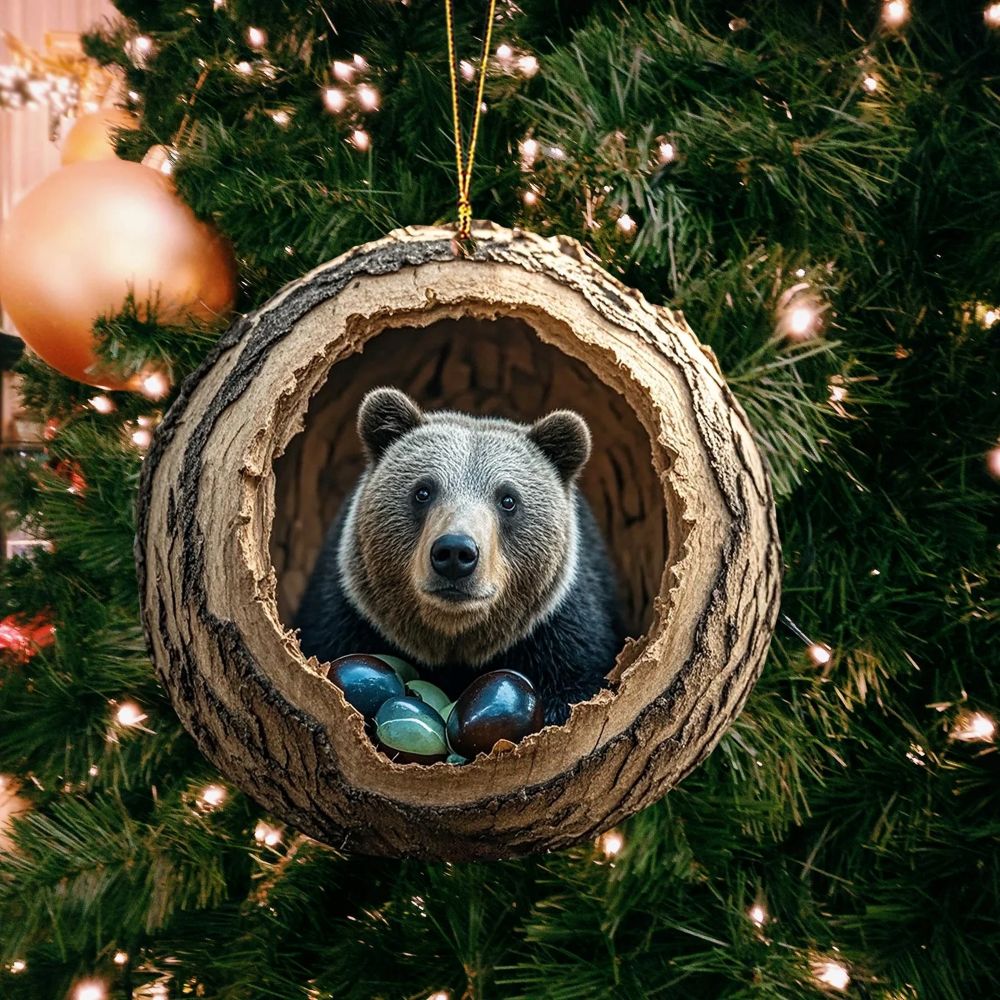 Bear - Animal Christmas Ornament CH094