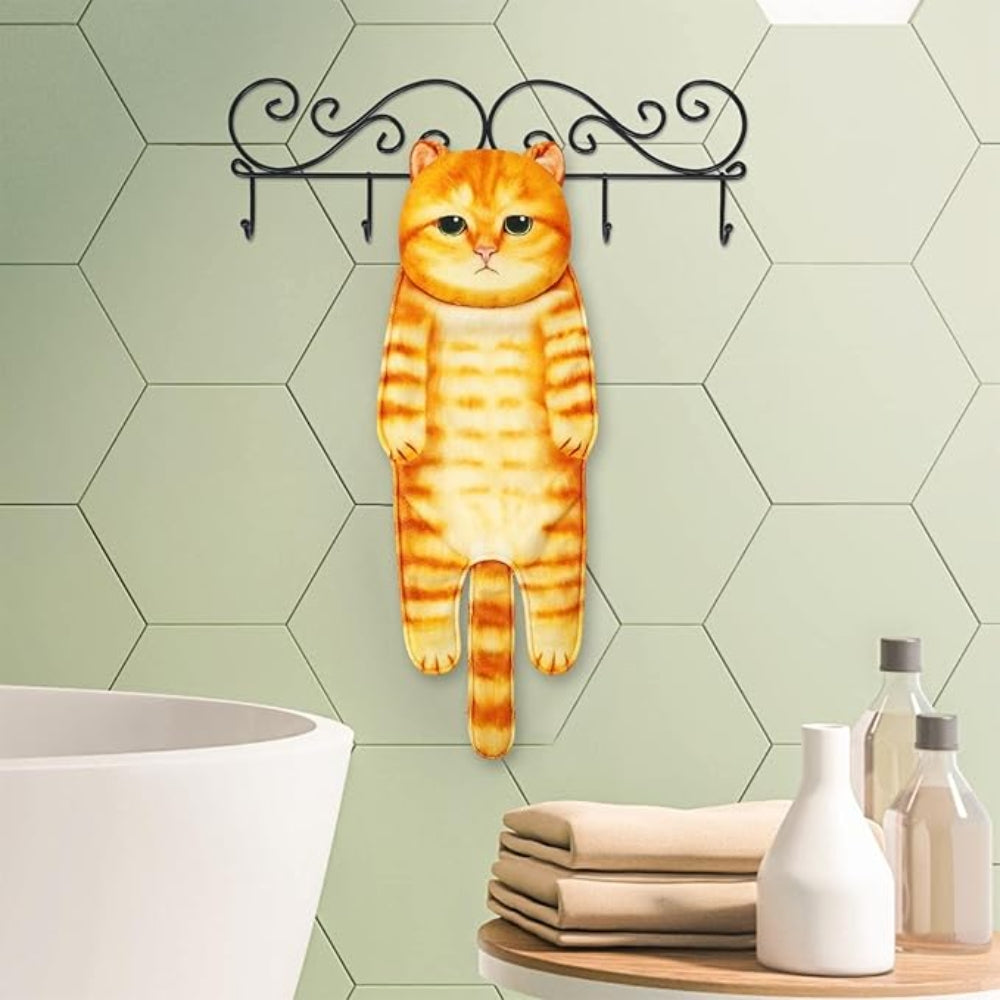 Adorable Cat Hand Towels - H548