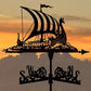 Viking Battle Ship Stainless Steel Weathervane MW008