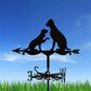 Companion Dog Stainless Steel Weathervane MW085