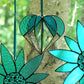 Handmade Stained Heart-shaped Suncatcher