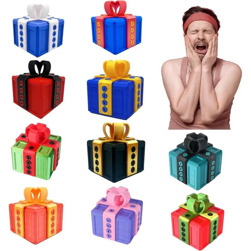Surprise Gift Box Funny Middle Finger Switch Prank Toy