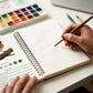 Beginner-Friendly - Watercolor Workbook