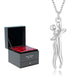 Eternal Embrace – Timeless Hug Couple Necklace