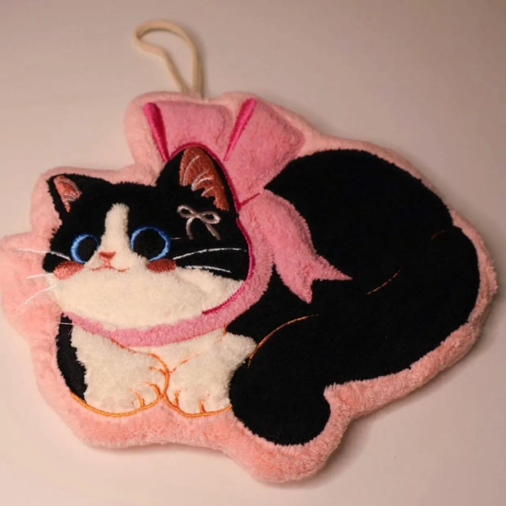 Adorable Cat Hand Towels - H549