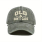 Vintage Distressed "OLD & DON'T CARE" Cap