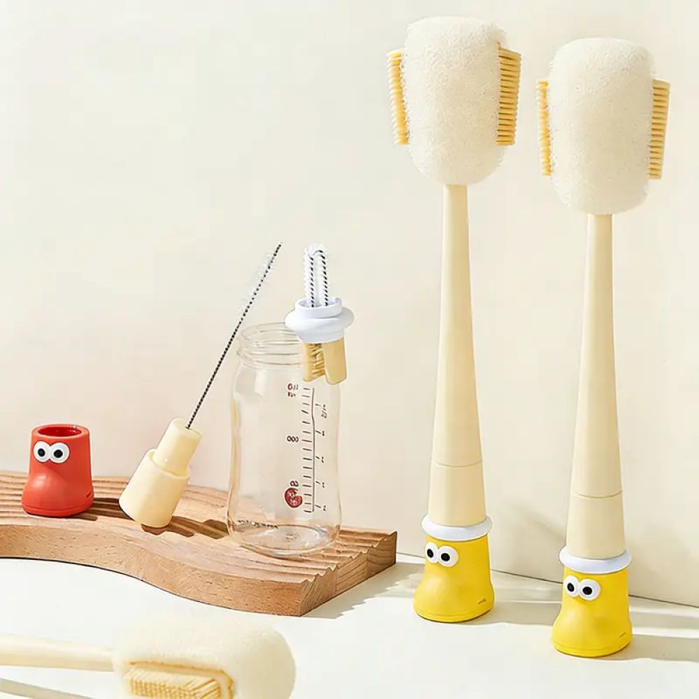 5-in-1 Bottle & Straw Cleaning Brush – Multifunctional Tool for Bottles, Cups, Straws