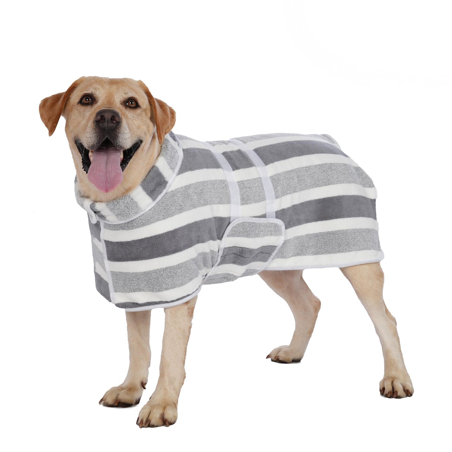 Quick-Drying Dog Bathrobe - Super Absorbent Soft Pet Towel Wrap