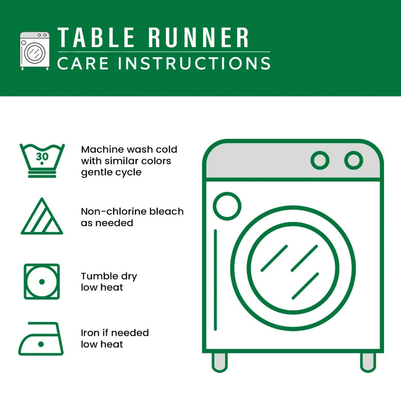 Rooster Rally Table Runner