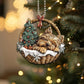 Yorkshire Terrier In Mini Baskets Ornament - MB014