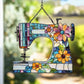 Cute Sewing Machine Suncatcher Ornament