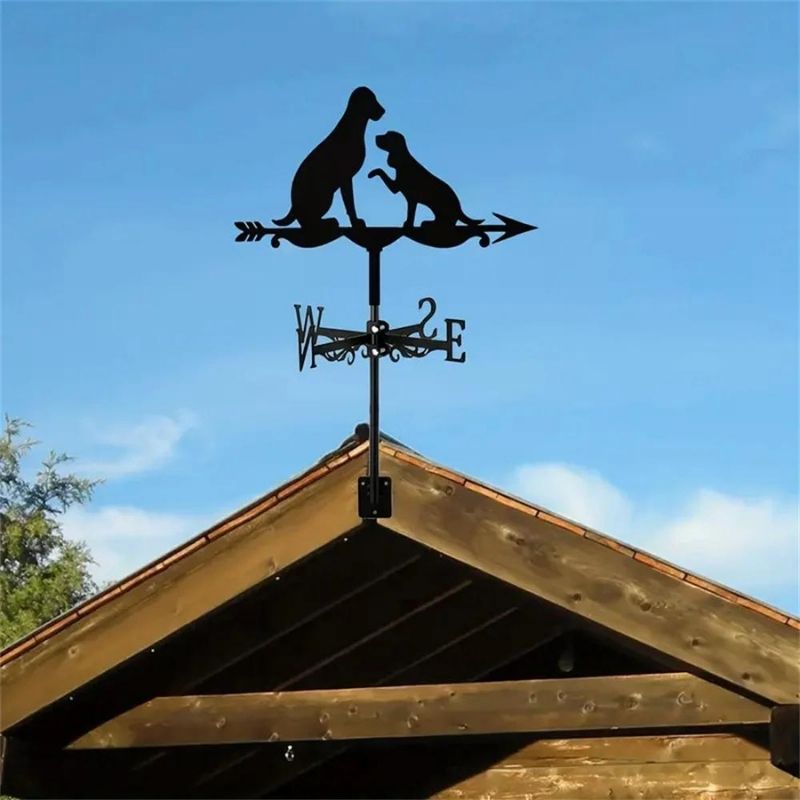 Companion Dog Stainless Steel Weathervane MW085