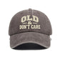 Vintage Distressed "OLD & DON'T CARE" Cap