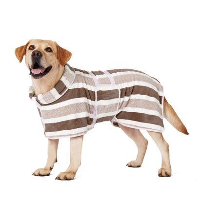Quick-Drying Dog Bathrobe - Super Absorbent Soft Pet Towel Wrap