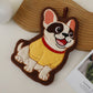 Adorable Dog Hand Towels - Seated French Bulldog
