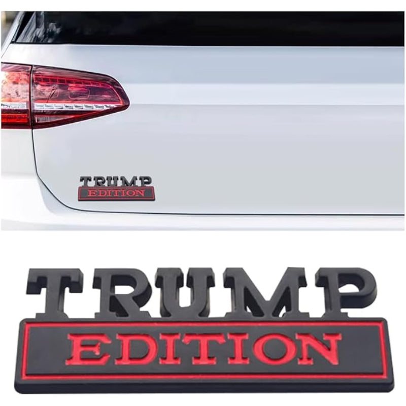 Trump Edition - Emblem Sticker Badge, Funny Decals for Car, Truck, SUV, Motorcycle - TE022