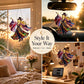 Handmade Stained Spinning Suncatcher