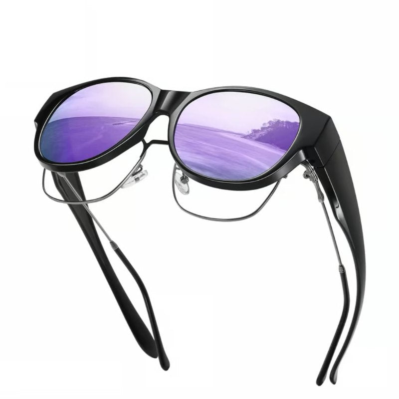 2025 New Polarized UV400 Protection Trendy Round Cat-eye Sunglasses