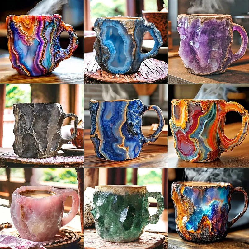 New Mineral Crystal Coffee Mugs