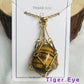 Crystal Stone Holder Necklace