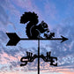 Squirrel Stainless Steel Weathervane MW036