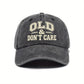 Vintage Distressed "OLD & DON'T CARE" Cap