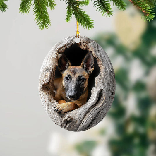 Belgian Malinois - Animal Christmas Ornament CH173