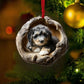 Bernedoodle - Animal Christmas Ornament CH175
