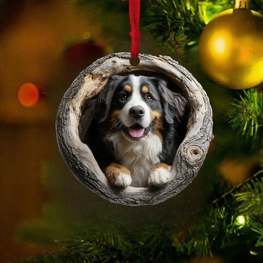 Bernese Mountain Dog - Animal Christmas Ornament CH176