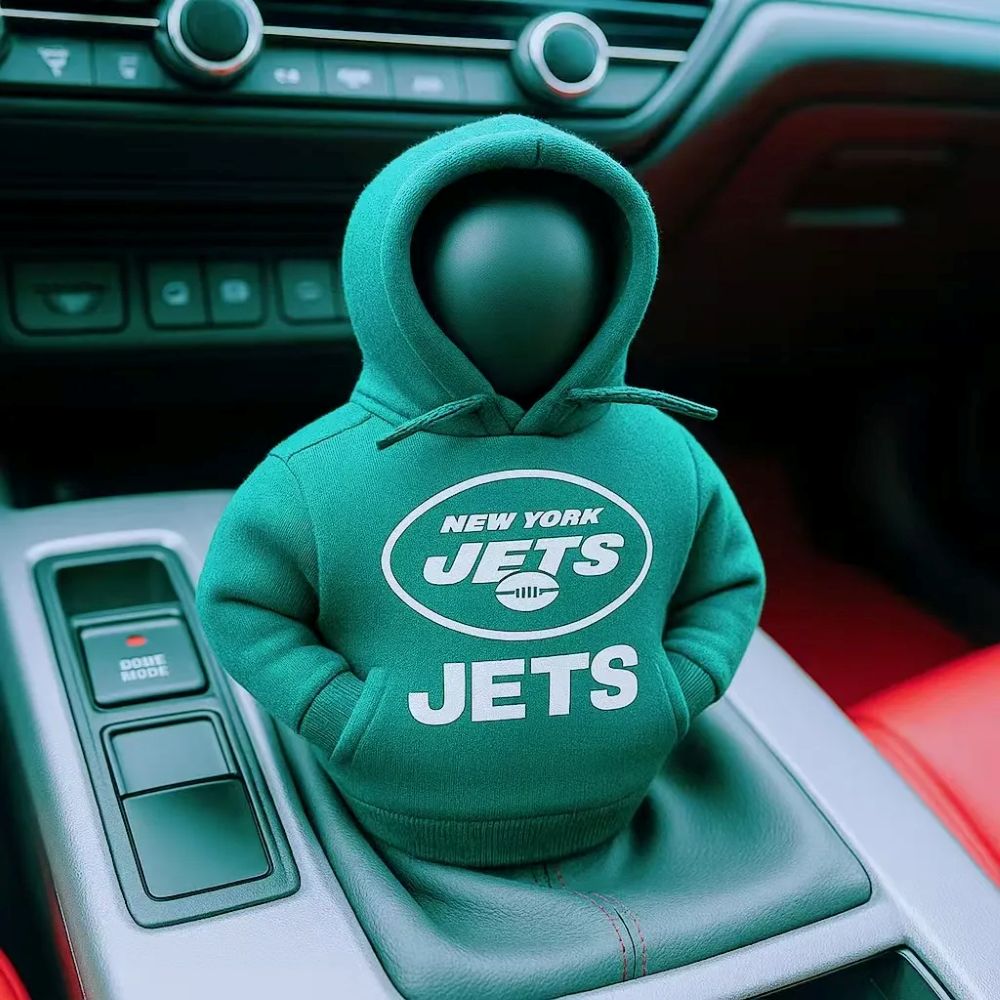 Rugby-Style Car Gear Shift Hoodie