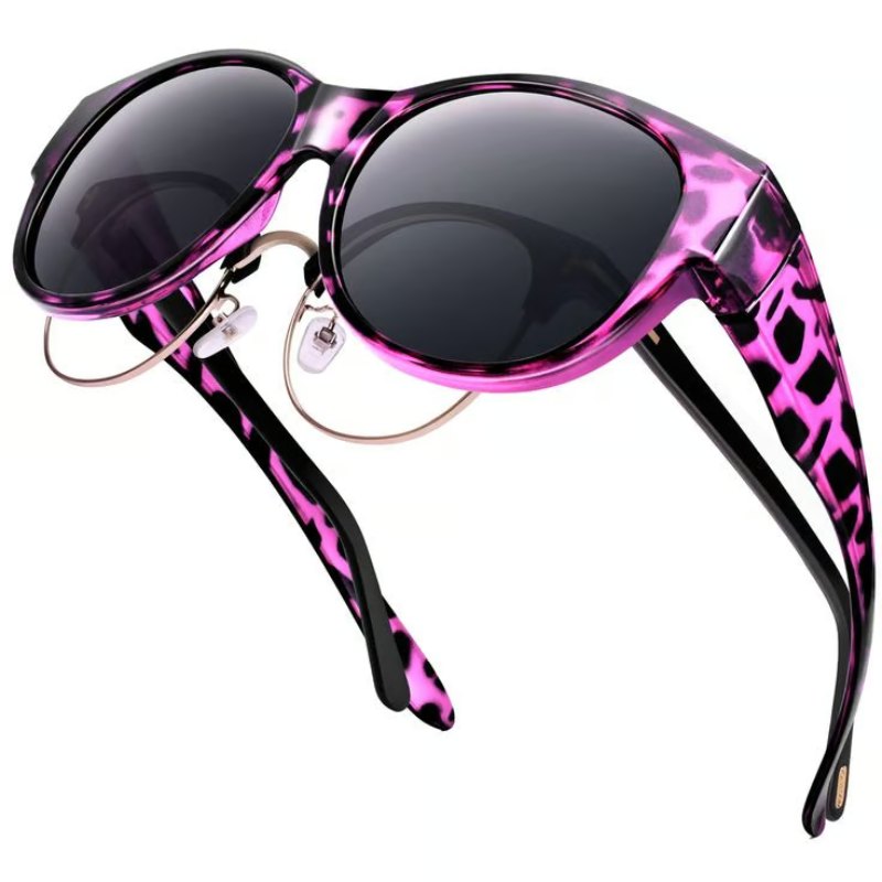 2025 New Polarized UV400 Protection Trendy Round Cat-eye Sunglasses