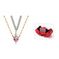 Heart Sword Pendant Necklace