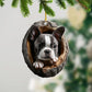 Boston Terrier - Animal Christmas Ornament CH181