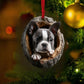 Boston Terrier - Animal Christmas Ornament CH181
