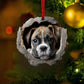 Boxer Dog - Animal Christmas Ornament CH182