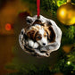 Brittany Dog - Animal Christmas Ornament CH183