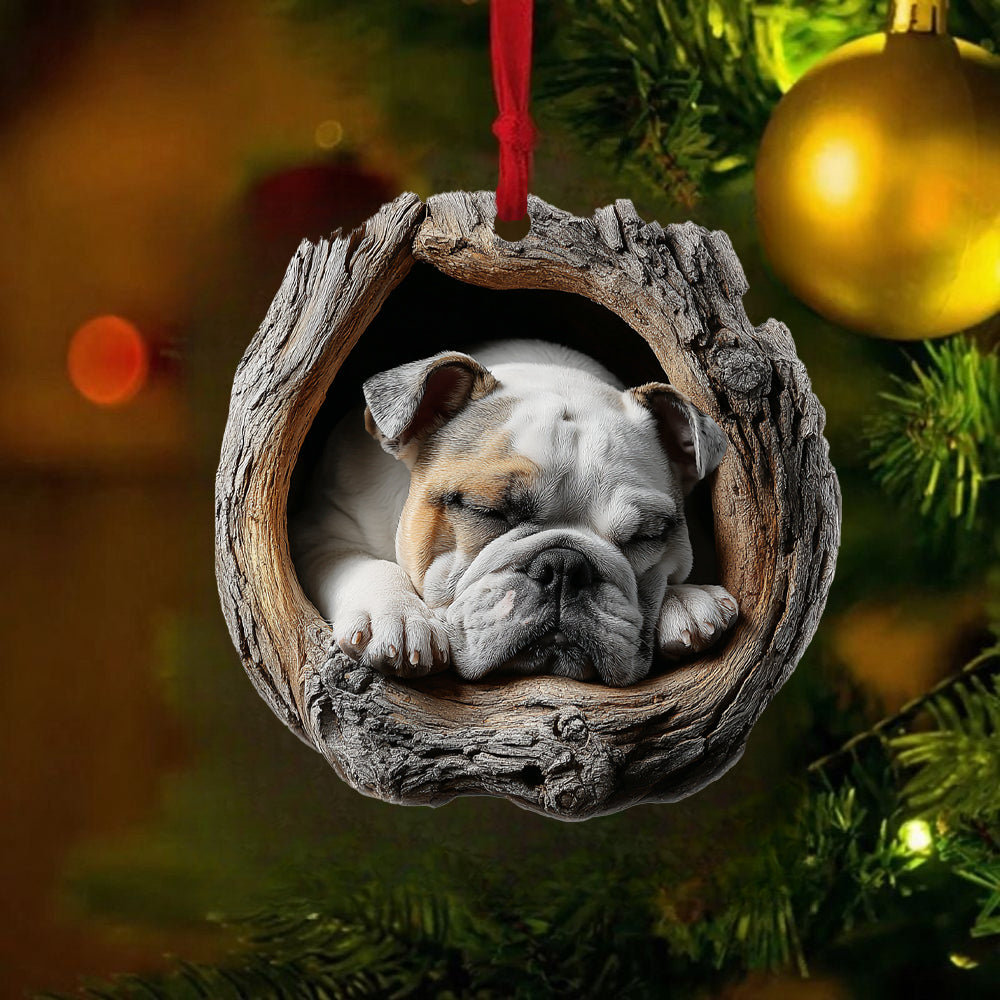 Bulldog - Animal Christmas Ornament CH184