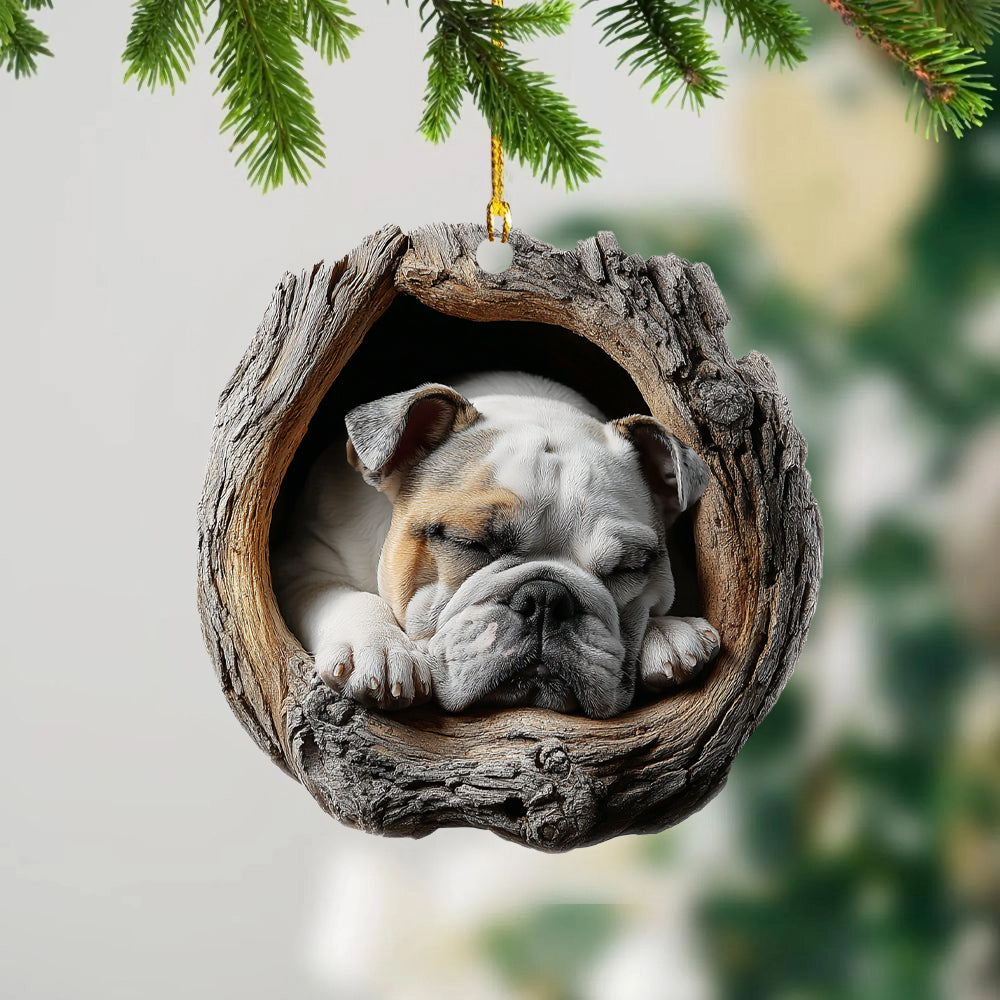 Bulldog - Animal Christmas Ornament CH184